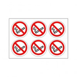 No Smoking Label