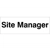 Site Manager Sign Site Manager Sign