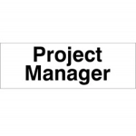 Project Manager Sign Project Manager Sign