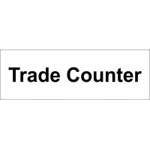 Trade Counter Sign Trade Counter Sign