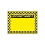 Security Notice Sign