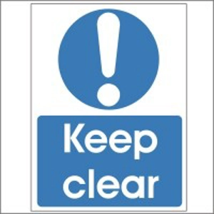 Keep Clear Sign