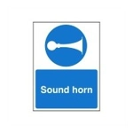 Sound Horn Sign