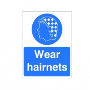 Wear Hairnets Sign