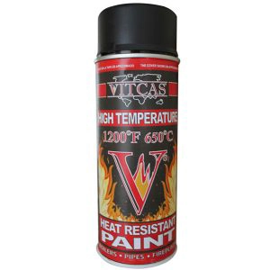 VITCAS Heat Resistant Paint - Black