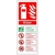Water Fire Extinguisher Identification Sign Water Fire Extinguisher Identification Sign