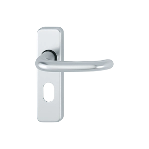 Hoppe 173/266U-OZ Strasbourg Lever Bathroom on Plate