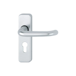 Hoppe 173/266U-PZ Strasbourg Lever Oval on Plate Hoppe 173/266U-PZ Strasbourg Lever Oval on Plate