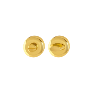 Hoppe M23KS Handle Sets Interior Door Bathroom turn & release Polished Brass