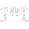 Hoppe 1107/267-SK/OL Dubayy Handle Sets Dubayy