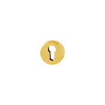 Hoppe 42KS- (AR200/27)-GAA 42KS Handle Sets Euro Escutcheon-Pair GAA Hoppe 42KS- (AR200/27)-GAA 42KS Handle Sets Euro Escutcheon-Pair GAA