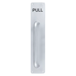 Hoppe AR205/225FF-P-PULL SAA 375mm Plate engraved  Hoppe AR205/225FF-P-PULL SAA 375mm Plate engraved