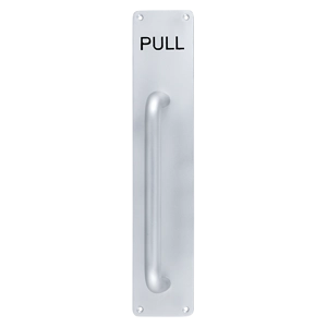 Hoppe AR205/225FF-P-PULL SAA 375mm Plate engraved "pull"