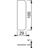 HOPPE ARRONE Intumescent Door Hinge Pack (for 3 hinges)