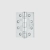HOPPE ARRONE AR9290-PSS square corner butt hinge.. HOPPE ARRONE AR9290-PSS square corner butt hinge..