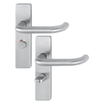 Hoppe E138F/202K-A4 (AR361/15) Handle Sets Bathroom Furniture 57mm Centres Hoppe E138F/202K-A4 (AR361/15) Handle Sets Bathroom Furniture 57mm Centres