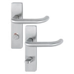 Hoppe E138F/202K-A4 (AR361/15-78) Handle Sets Bathroom Furniture 78mm Centres Hoppe E138F/202K-A4 (AR361/15-78) Handle Sets Bathroom Furniture 78mm Centres