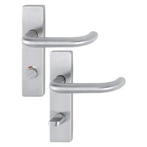 Hoppe E138F/202K-A4 (AR361/15-78) Handle Sets Bathroom Furniture 78mm Centres