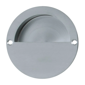 Hoppe AR323A-SSS 90mm Circular Flush Pull Satin Stainless Steel