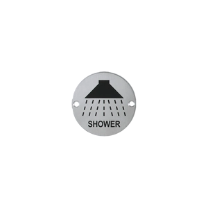 Hoppe AR911-SSS 76mm Circular Shower Symbol
