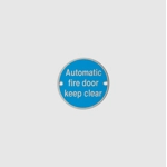 Hoppe Arrone AR915 SSS 76mm Automatic fire door keep clear Hoppe Arrone AR915 SSS 76mm Automatic fire door keep clear