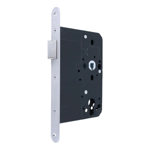 Hoppe ARRONE AR911-R-80-SSS Mortice Latch Radiused Forend (80mm Backset)