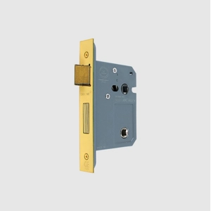 HOPPE Arrone PB AR8023 76mm Mortice Bathroom Lock