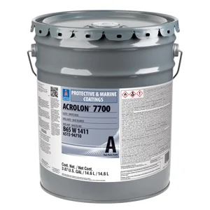 Sherwin Williams Acrolon 7700 Acrylic Urethane Semi-Gloss Pure White RAL 9010 5 L