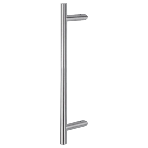 Hoppe AR3625/BF-CR SSS Cranked T bar pull handle , bolt through fixings