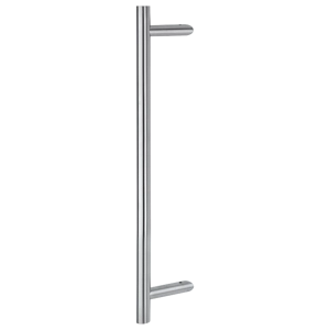 Hoppe AR3626/BB-CR SSS cranked T bar pull handle back-back fixings