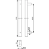 Hoppe AR3626/BB SSS front entrance pull handle back-to-back