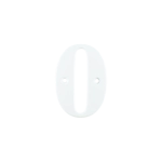 Hoppe AR740-0 Face Fix Numeral 0 Hoppe AR740-0 Face Fix Numeral 0