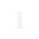 Hoppe AR740-1 Face Fix Numeral 1 Hoppe AR740-1 Face Fix Numeral 1