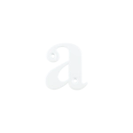 Hoppe AR740-a Face Fix Letter a Hoppe AR740-a Face Fix Letter a