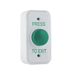 Hoppe ARRONE AR/E-EBGB05P/PTE White Button, Narrow Press-Exit,Plastic,Surface Fix