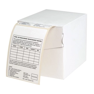Firechief ESL/STANDARD/P Ext Service Labels-Paper - Roll of 1000