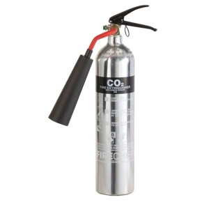 Firechief PXC2  ELITE 2kg CO2 Polished Alloy Extinguisher