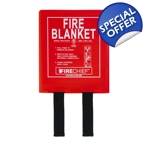 Firechief BPR1/K100-P 1.1 x 1.1m Fire Blanket, Rigid Case Firechief BPR1/K100-P 1.1 x 1.1m Fire Blanket, Rigid Case