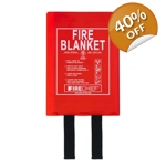 Firechief BPR3/K40 1.2 x 1.8m Fire Blanket, Rigid Case Firechief BPR3/K40 1.2 x 1.8m Fire Blanket, Rigid Case