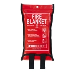 Firechief SVB1/K40 1 x 1m Fire Blanket, Soft Case Firechief SVB1/K40 1 x 1m Fire Blanket, Soft Case