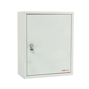 Firechief FMDC-WHITE Metal Document Cabinet, Seal Latch, White