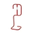 Firechief SVS1/RED Tubular Single Stand - Red Firechief SVS1/RED Tubular Single Stand - Red