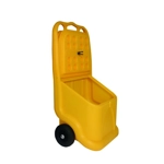Firechief GSUK75/Y 75ltr Unikart Mobile Grit Bin Firechief GSUK75/Y 75ltr Unikart Mobile Grit Bin