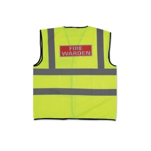 Firechief HVW1/FW-L Fire Warden Waistcoat-L