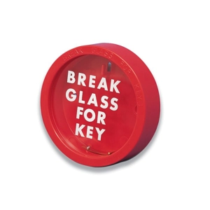 Firechief KB1 Circular Keybox, Glass Fronted