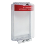 Firechief STI-13010FR Flush Mounted Call Point Cover Firechief STI-13010FR Flush Mounted Call Point Cover