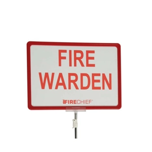 Firechief TFW1/Red Telescopic Fire Warden Sign