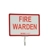 Firechief TFW1/Red Telescopic Fire Warden Sign Firechief TFW1/Red Telescopic Fire Warden Sign