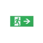 Firechief FEBL-R Exit Box Legend - Right Arrow Firechief FEBL-R Exit Box Legend - Right Arrow