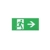 Firechief FEBL-R Exit Box Legend - Right Arrow Firechief FEBL-R Exit Box Legend - Right Arrow